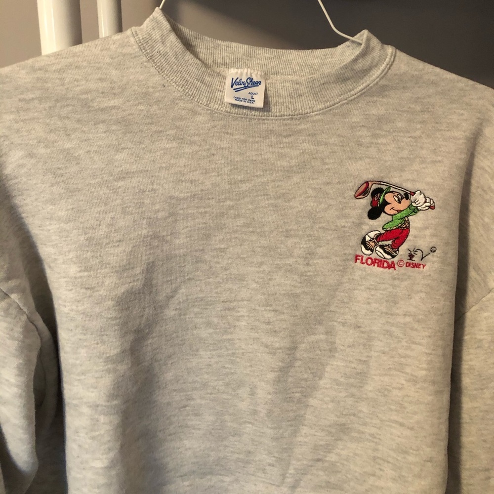 Vintage Disney Embroidered Sweatshirt